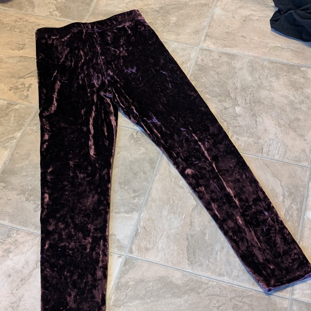 Old Navy Velvet Purple Pants